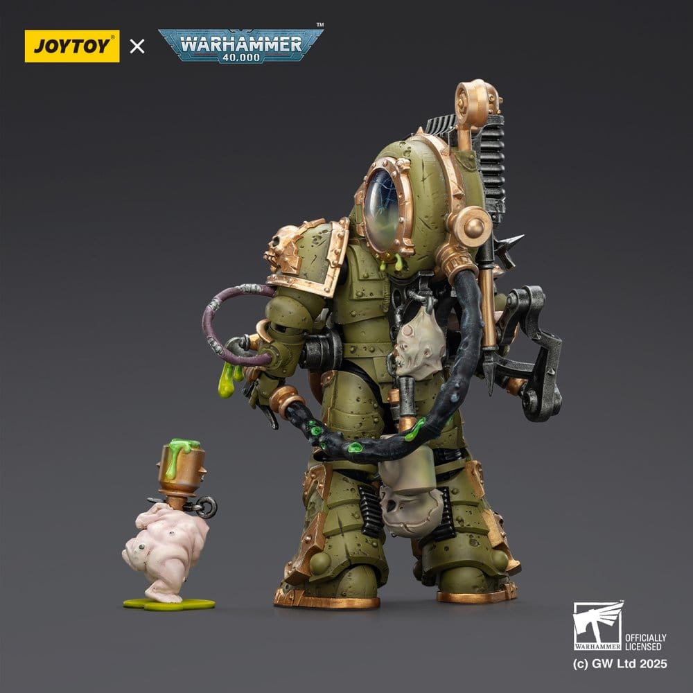 Warhammer 40,000 Figura de acción Death Guard Foul Blight engendra con pulverizador de plaga 12 cm