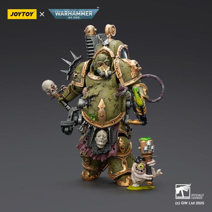 Warhammer 40,000 Figura de acción Death Guard Foul Blight engendra con pulverizador de plaga 12 cm