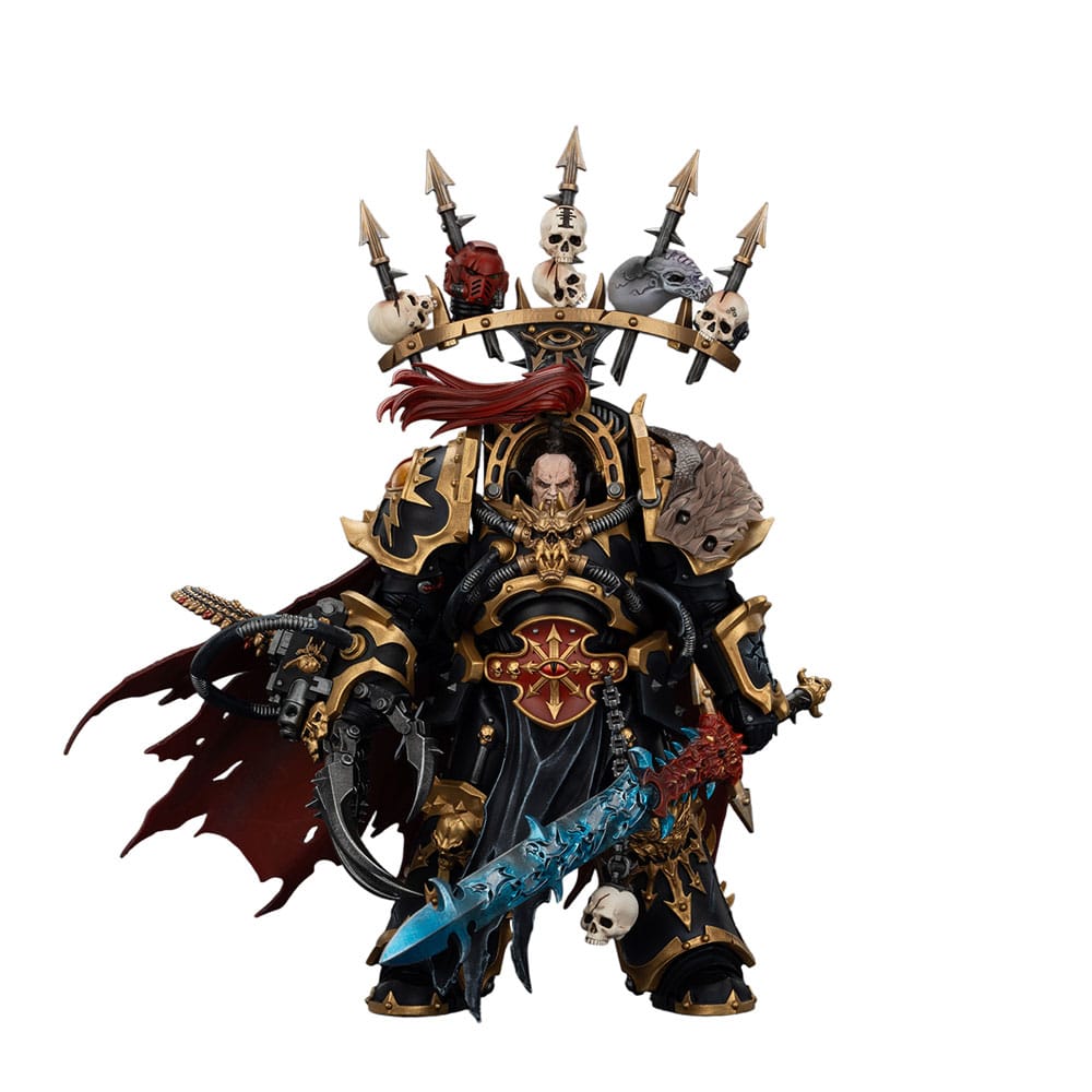 Warhammer 40,000 Akcijska figura Black Legion Abaddon the Dispoiler with Drach'nyen and the Talo 16 cm