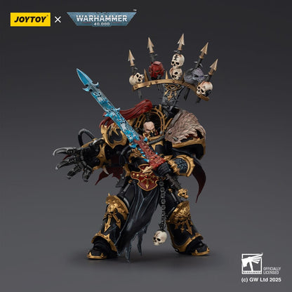 Warhammer 40,000 Akcijska figura Black Legion Abaddon the Dispoiler with Drach'nyen and the Talo 16 cm