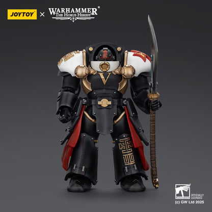 Warhammer The Horus Heresy Action Figure White Scars Ebon Keshig Terminator 1 con Power Glaive 13 cm