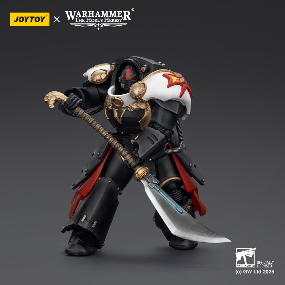 Warhammer The Horus Heresy Action Figure White Scars Ebon Keshig Terminator 1 con Power Glaive 13 cm