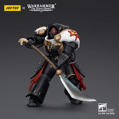 Warhammer The Horus Heresy Action Figure White Scars Ebon Keshig Terminator 1 con Power Glaive 13 cm