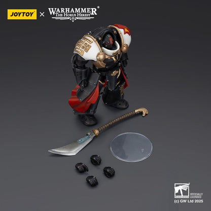 Warhammer The Horus Heresy Action Figure White Scars Ebon Keshig Terminator 1 con Power Glaive 13 cm