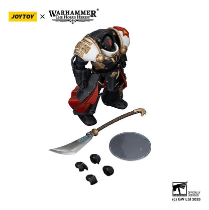 Warhammer The Horus Heresy Action Figure White Scars Ebon Keshig Terminator 1 con Power Glaive 13 cm