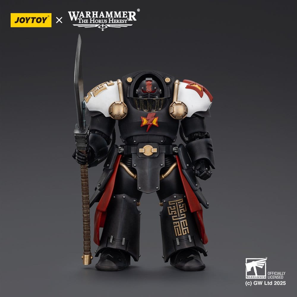 Warhammer The Horus Heresy Action Figur White Scars Ebon Keshig Terminator 2 med Power Glaive 13 cm