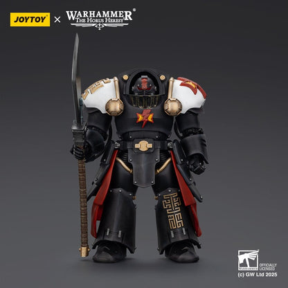 Warhammer The Horus Heresy Action Figur White Scars Ebon Keshig Terminator 2 med Power Glaive 13 cm
