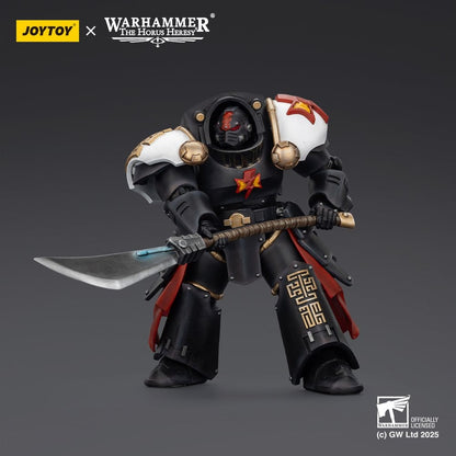 Warhammer The Horus Heresy Figurine White Scars Ebon Keshig Terminator 2 avec Power Glaive 13 cm