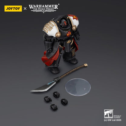 Warhammer The Horus Heresy Figurine White Scars Ebon Keshig Terminator 2 avec Power Glaive 13 cm