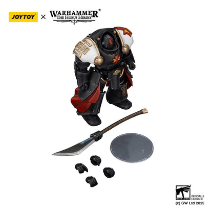 Warhammer The Horus Heresy Action Figur White Scars Ebon Keshig Terminator 2 med Power Glaive 13 cm