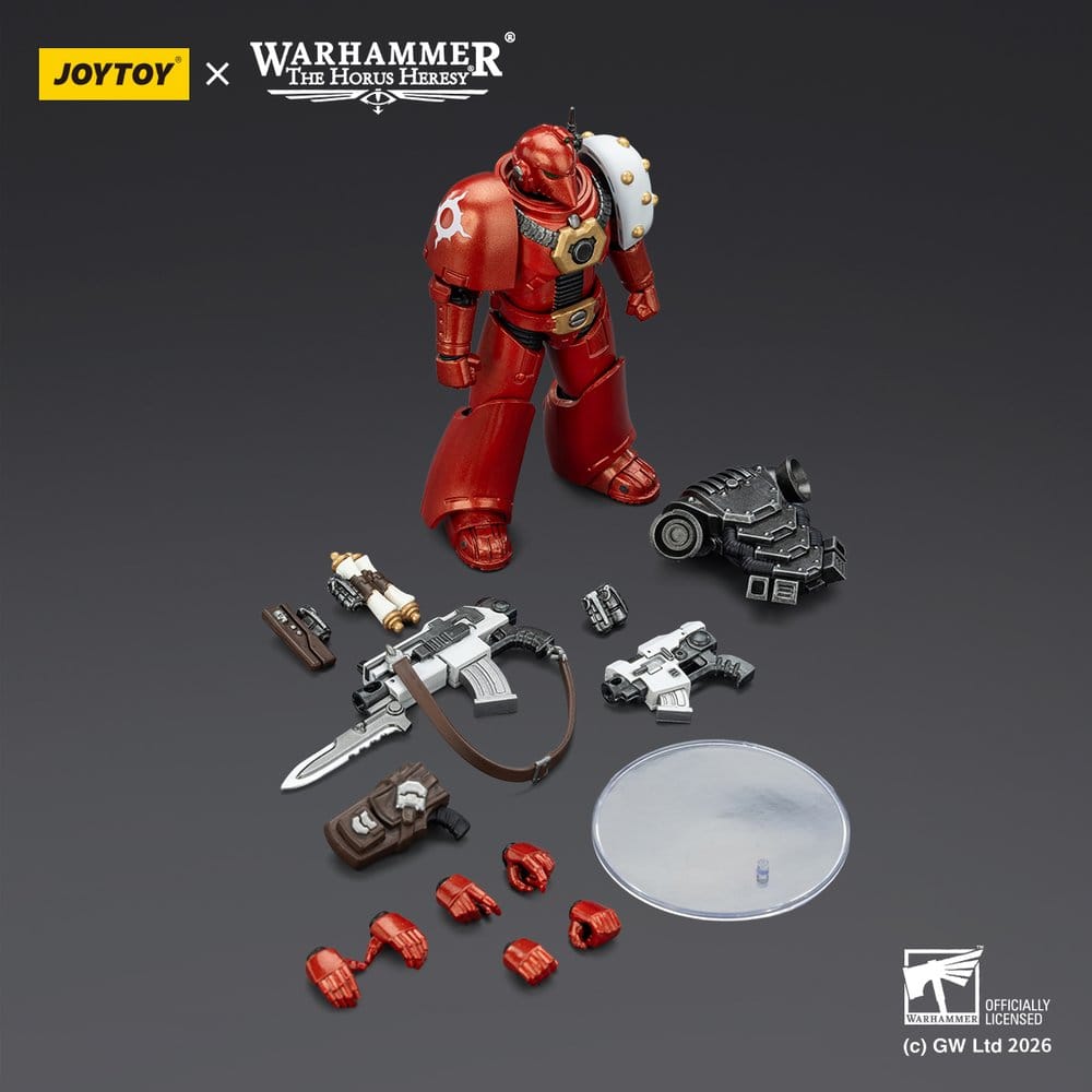 Warhammer La Herejía de Horus Figura de Acción Mil Hijos MKVI Legionario Táctico 12 cm
