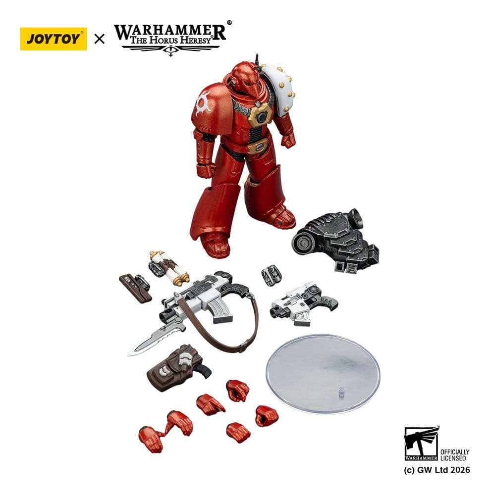 Warhammer La Herejía de Horus Figura de Acción Mil Hijos MKVI Legionario Táctico 12 cm