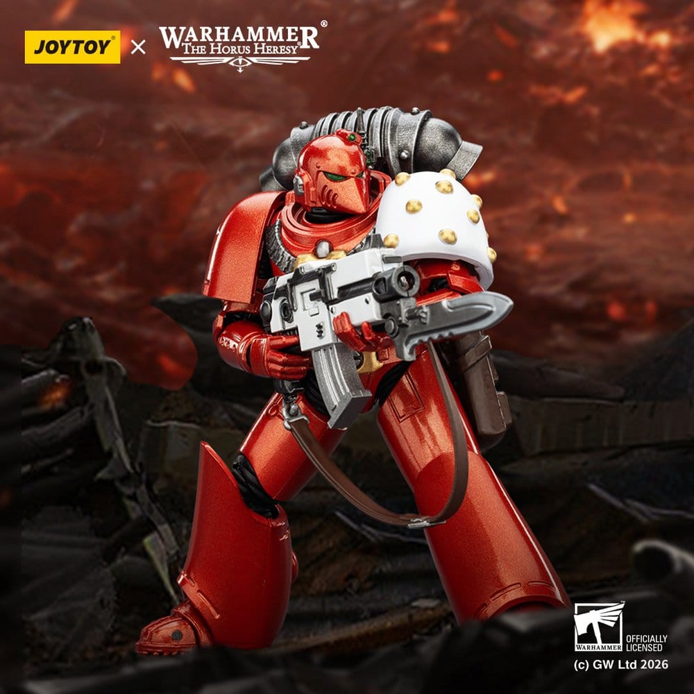 Warhammer La Herejía de Horus Figura de Acción Mil Hijos MKVI Legionario Táctico 12 cm