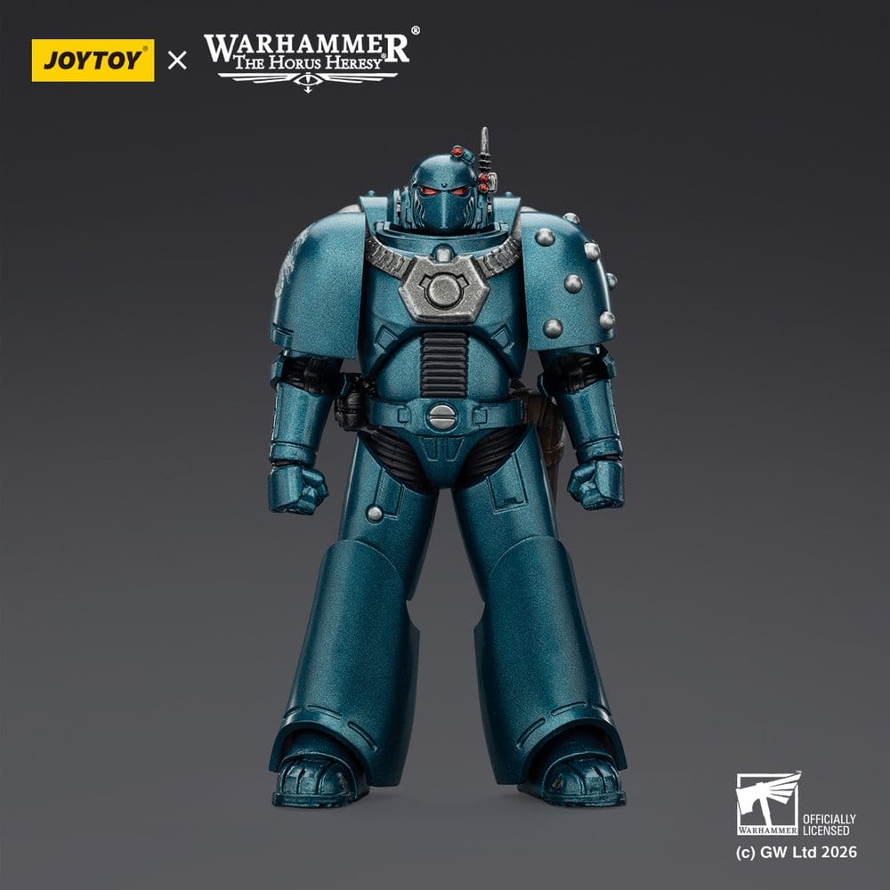 Warhammer La Herejía de Horus Figura de acción Alpha Legion MKVI Legionario táctico 12 cm