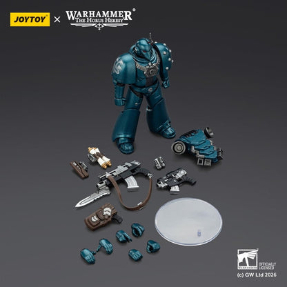 Warhammer La Herejía de Horus Figura de acción Alpha Legion MKVI Legionario táctico 12 cm