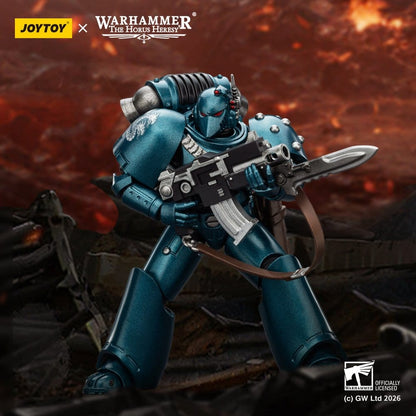 Warhammer La Herejía de Horus Figura de acción Alpha Legion MKVI Legionario táctico 12 cm