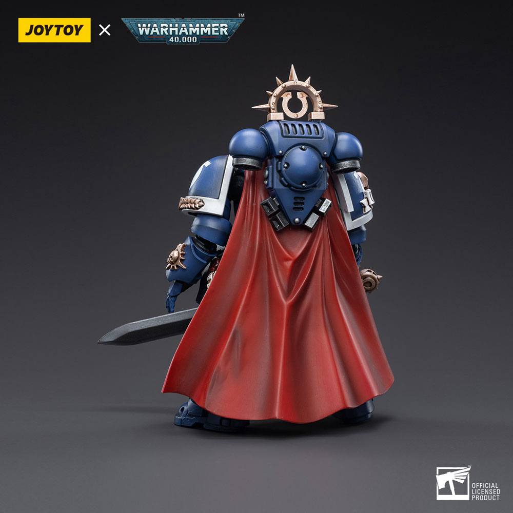 Warhammer 40k Aksiyon Figürü 1/18 Ultramarines Primaris Kaptan 12 cm