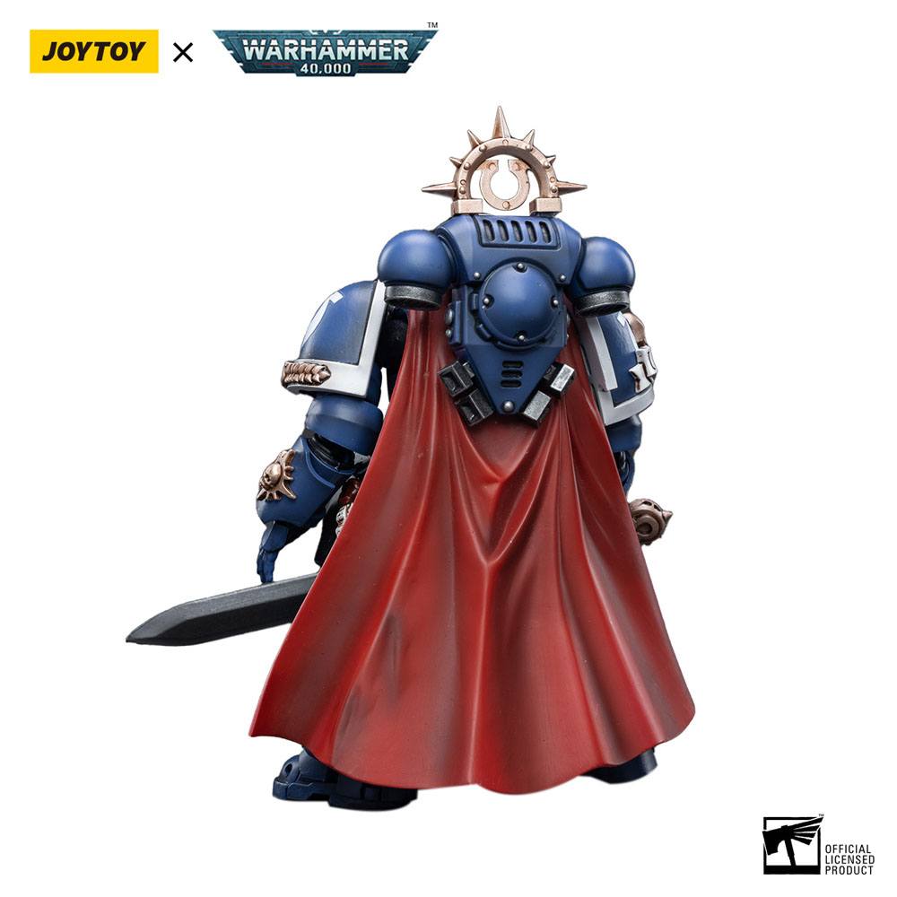 Warhammer 40k Aksiyon Figürü 1/18 Ultramarines Primaris Kaptan 12 cm