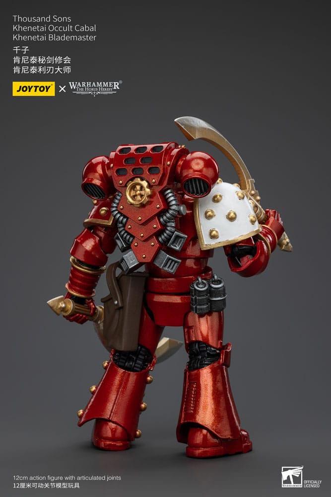 Warhammer Horus Heresy Action Şekil 1/18 Bin Oğul Khenetai Gizli Cabal Khenetai Blademaster 12 Cm