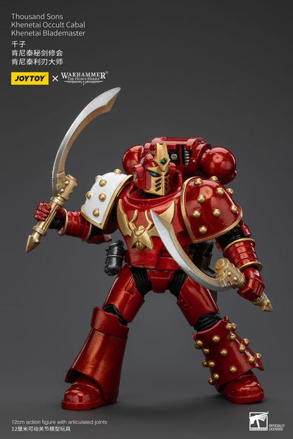 Warhammer Horus Heresy Action Şekil 1/18 Bin Oğul Khenetai Gizli Cabal Khenetai Blademaster 12 Cm