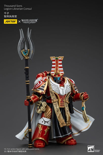 Warhammer die Horus Häresie Action Abbildung 1/18 Tausend Söhne Legion Bibliothekar Konsum 16 cm