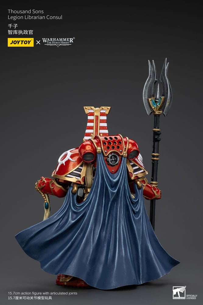 Warhammer die Horus Häresie Action Abbildung 1/18 Tausend Söhne Legion Bibliothekar Konsum 16 cm