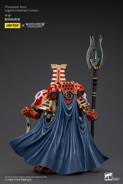 Warhammer die Horus Häresie Action Abbildung 1/18 Tausend Söhne Legion Bibliothekar Konsum 16 cm