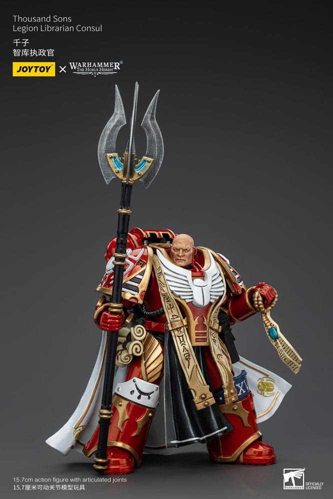 Warhammer die Horus Häresie Action Abbildung 1/18 Tausend Söhne Legion Bibliothekar Konsum 16 cm