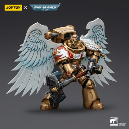 Warhammer 40 000 Action Figure 1/18 Garde sanguinée des anges sanguins avec une hache en encarminée 12 cm