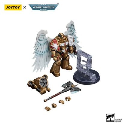 Warhammer 40.000 Eylem Şekil 1/18 Kan Melekleri Sanguinary Guard, Engarmin Ax ile 12 Cm