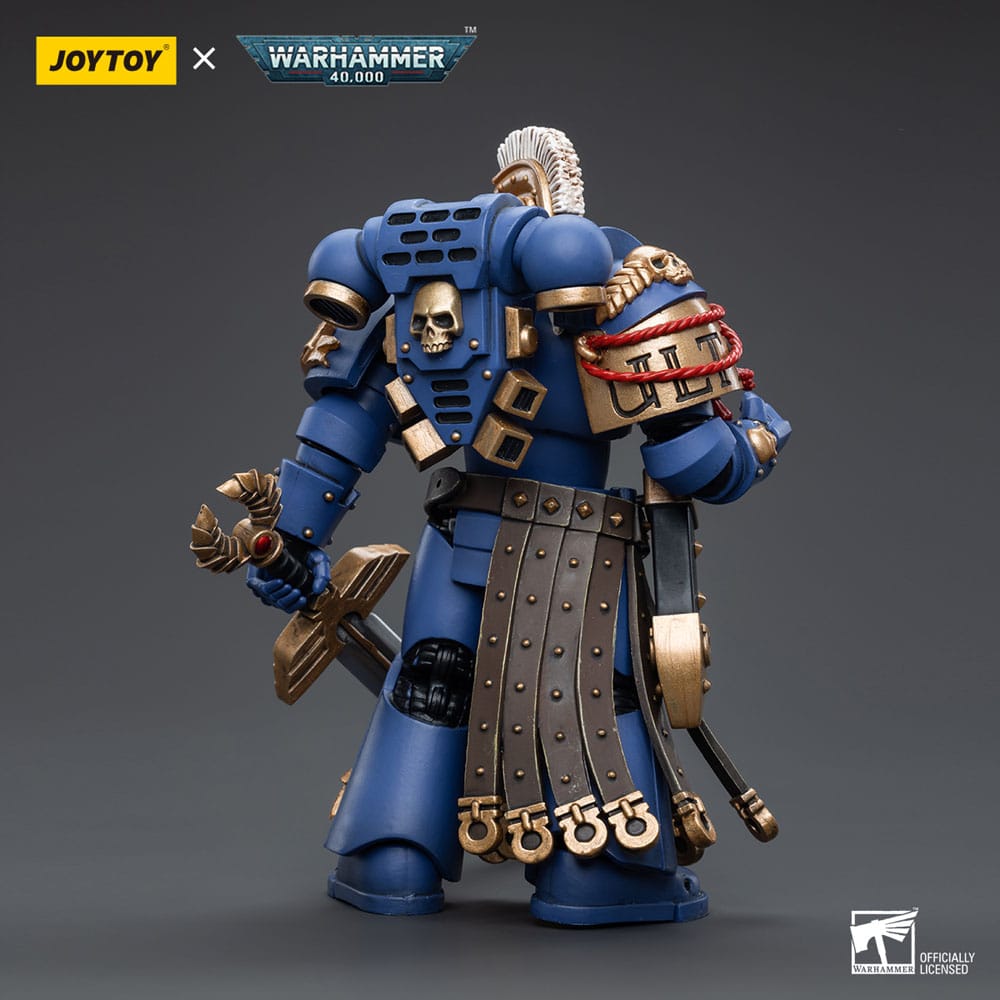 Warhammer 40K Action Bild 1/18 Ultramarines Honor Guard Chapter Champion 12 cm