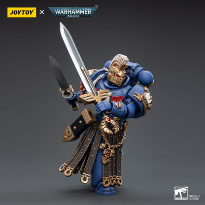 Warhammer 40K Action Bild 1/18 Ultramarines Honor Guard Chapter Champion 12 cm
