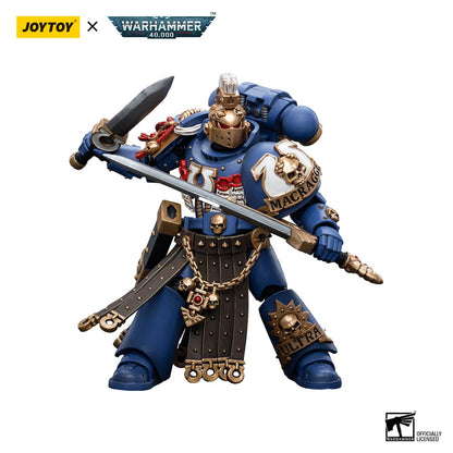 Warhammer 40K Action Bild 1/18 Ultramarines Honor Guard Chapter Champion 12 cm