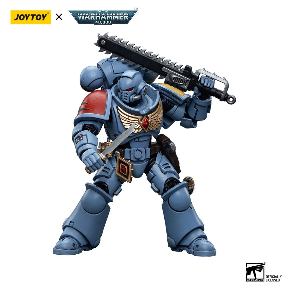 Warhammer 40k Action Figure 1/18 Space Wolves Intercessors 12 cm
