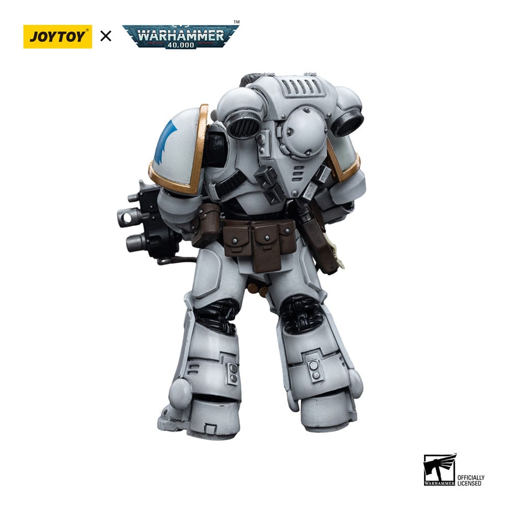 Warhammer 40k Aksiyon Figürü 1/18 Space Marines Beyaz Konsoloslar Şefaatçiler 1 12 cm