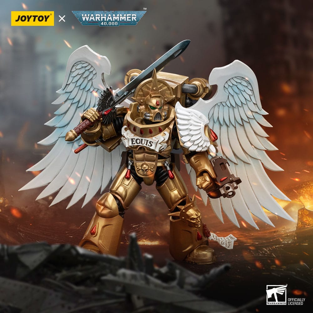 Warhammer 40,000 Action Figure 1/18 Blood Angels Sanguinary Guard with Encarmine Sword 2 12 cm