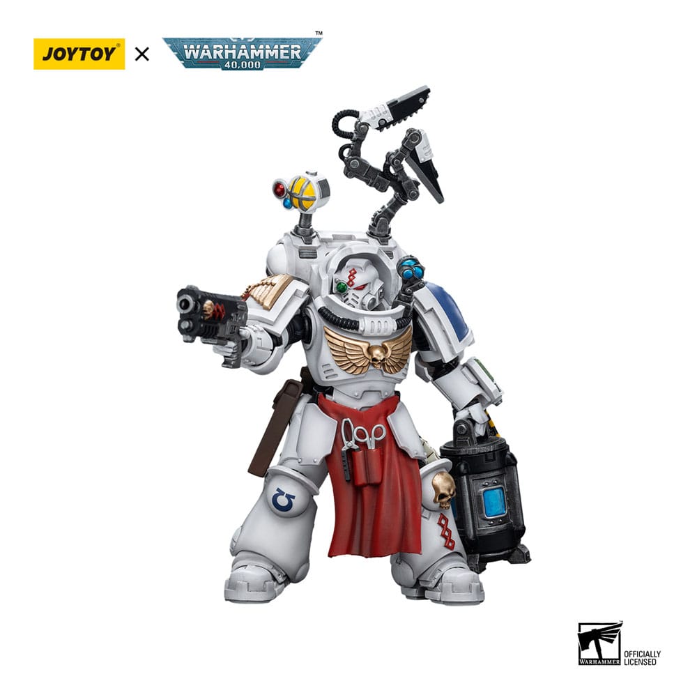 Warhammer Horus Heresy Action Figur 1/18 Ultramarines Apothecary Biologis 12 cm