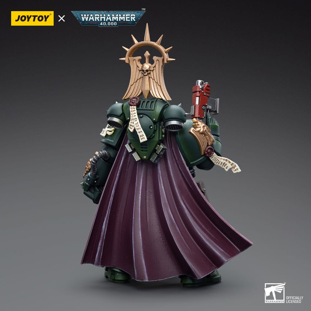 Warhammer 40K Acción Figura 1/18 Master de ángeles oscuros con puño de potencia 12 cm