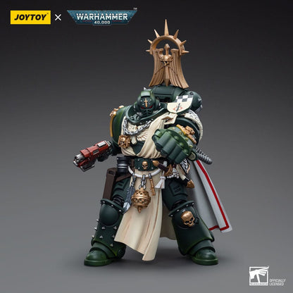 Warhammer 40K Acción Figura 1/18 Master de ángeles oscuros con puño de potencia 12 cm