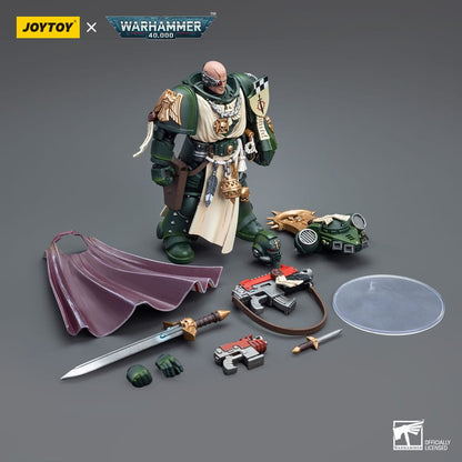 Warhammer 40K Acción Figura 1/18 Master de ángeles oscuros con puño de potencia 12 cm