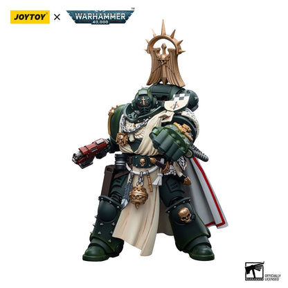 Warhammer 40K Acción Figura 1/18 Master de ángeles oscuros con puño de potencia 12 cm