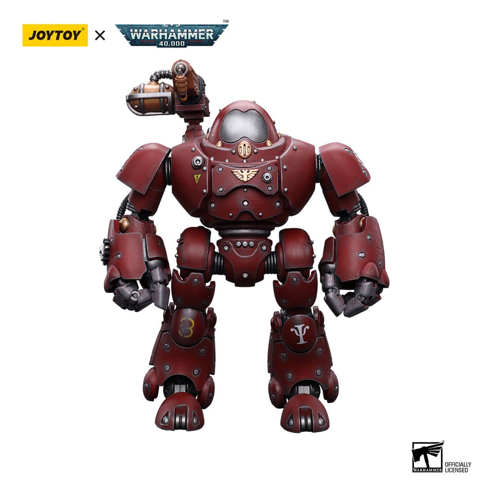 Warhammer 40k Action Figura 1/18 Adeptus Mechanicus Kastelan Robot con combustore incennale 12 cm