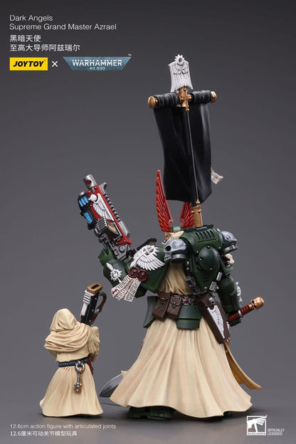 Warhammer 40K Action Şekil 1/18 Karanlık Melekler Yüce Büyük Usta Azrael 13 cm