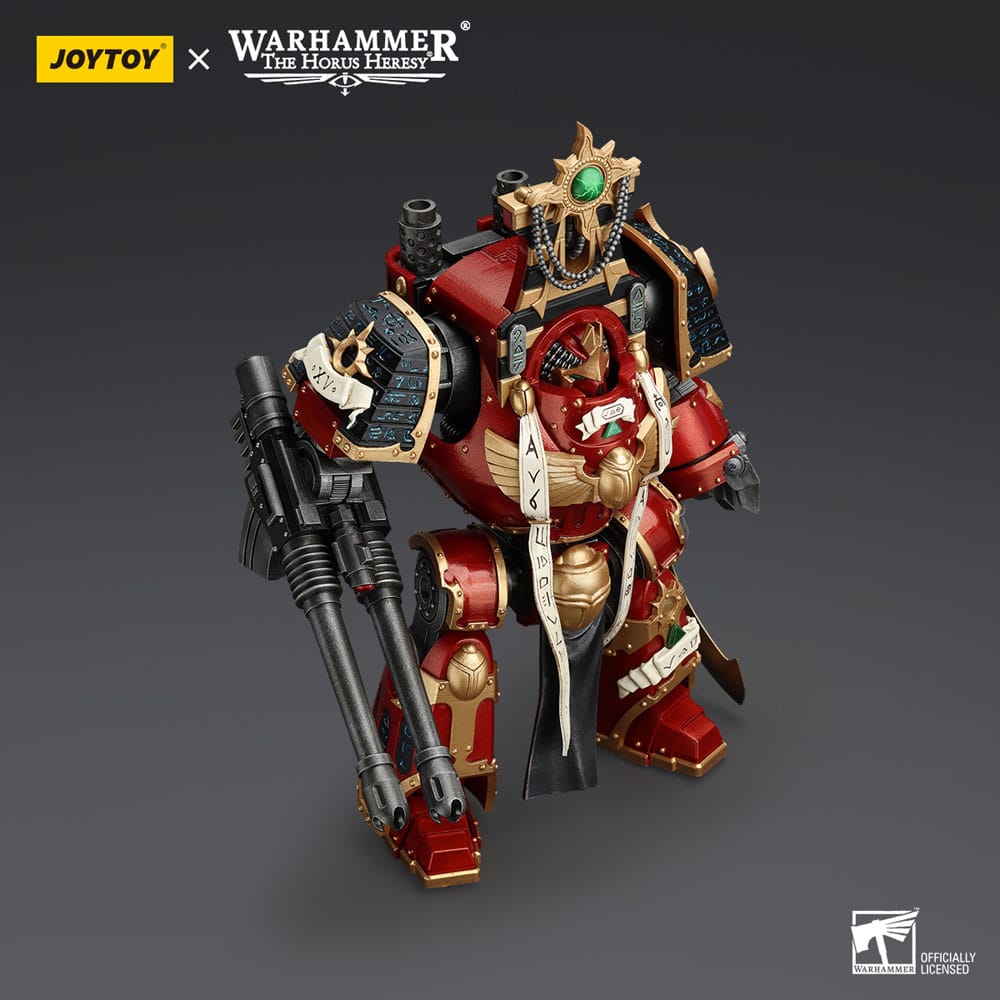 Warhammer the horus Heresy Action Şekil 1/18 bin oğlu hor görgü-osiron, Gravis Force Blade ve Gravis Autocannon 30 cm ile Dreadnought