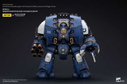 Warhammer The Horus Heresy Action Figure 1/18 Ultramarines Leviathan Dreadnought avec Cyclonic Melta Lance et Siege Claws 29 cm