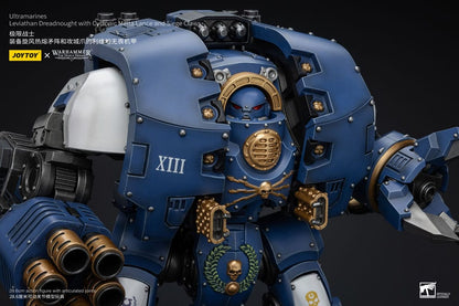 Warhammer The Horus Heresy Action Slika 1/18 Ultramarines Leviathan Dreadnought s ciklonskom meltom Lance i opsadne kandže 29 cm
