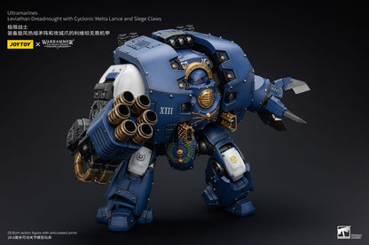 Warhammer The Horus Heresy Action Slika 1/18 Ultramarines Leviathan Dreadnought s ciklonskom meltom Lance i opsadne kandže 29 cm