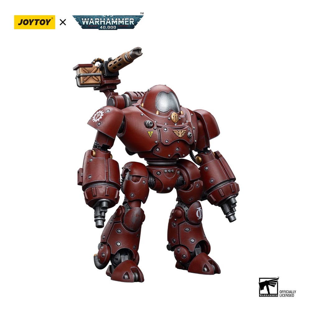 Warhammer 40K Acción Figura 1/18 Adeptus mecánico Robot Kastelan con pesado blaster de fósforo 12 cm