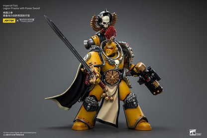 Warhammer The Horus Herejía Acción Figura 1/18 Puños imperiales Legión Praetor con Power Sword 12 cm