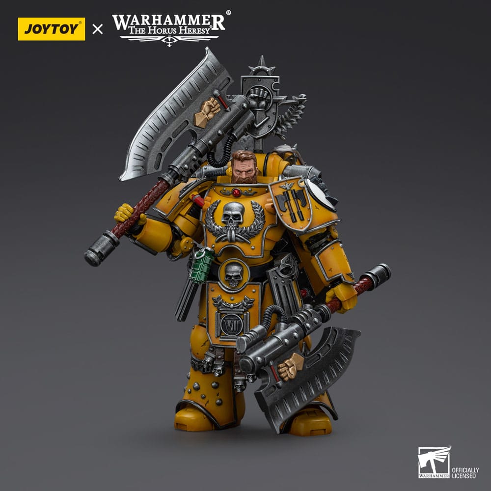 Warhammer Horus Heresy Action Şekil 1/18 İmparatorluk Yumrukları Fafnir Rann 12 cm